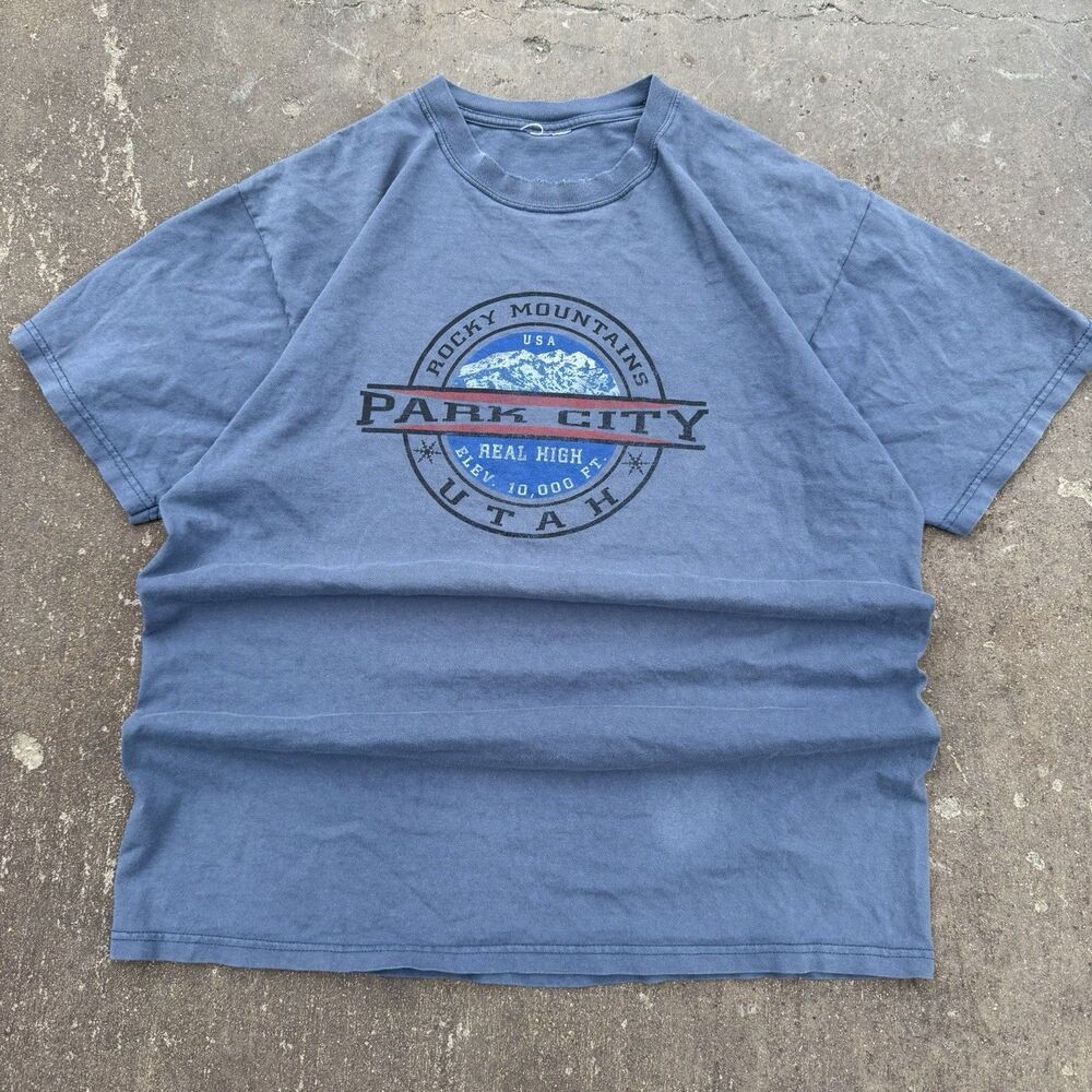 Park City Vintage Skiing 2000s Shirt Size XL